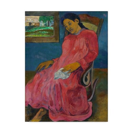 Paul Gauguin 'Faaturuma' Canvas Art,14x19